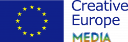 EU flag Crea EU + MEDIA EN
